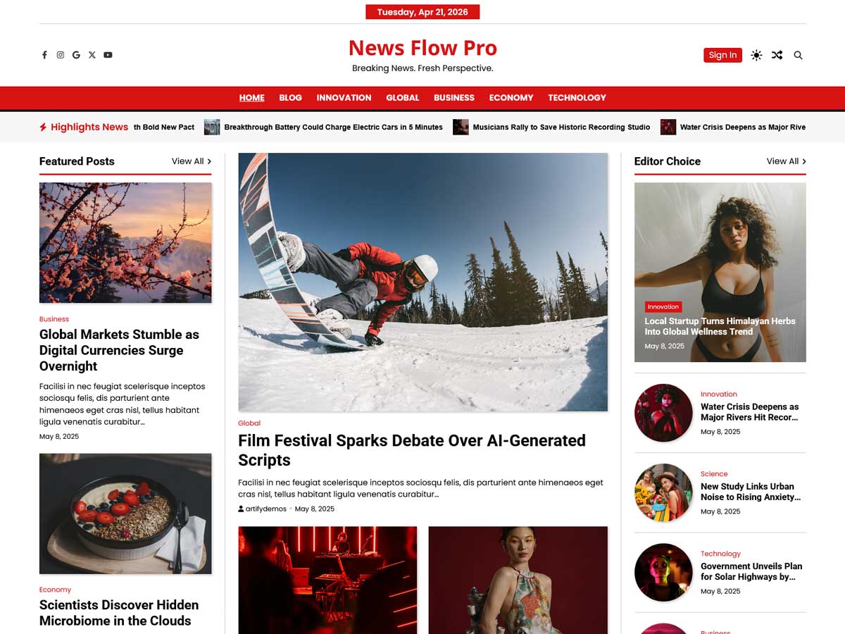 News Flow Pro